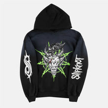 Slipknot x Welcome Ravenous Distressed Sun Fade Hoodie