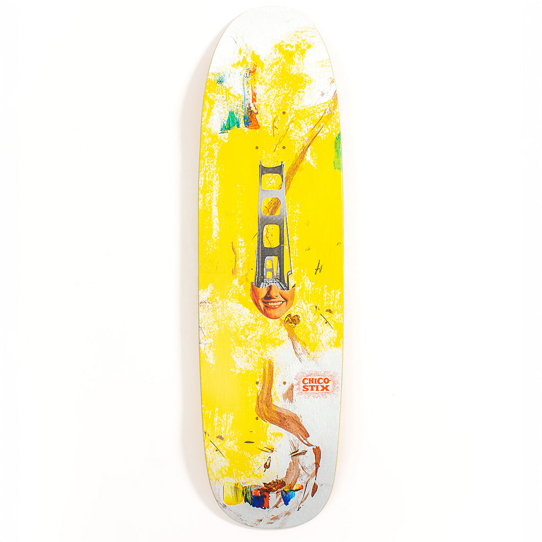 Chico Stix 'SF Smile' Big Boy Jr. Skateboard Deck - 8.75