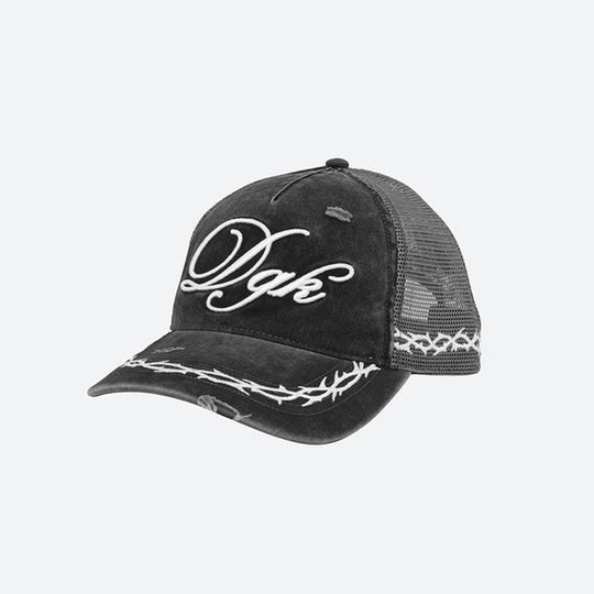 DGK Torn Trucker Cap - Black