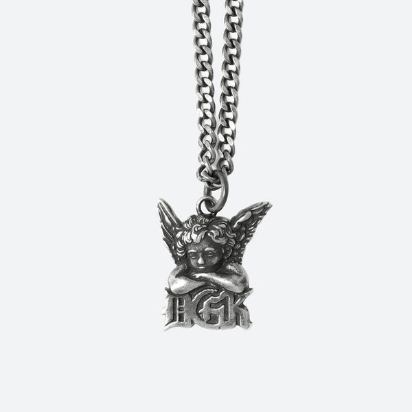 DGK Angel Necklace - Silver Metal