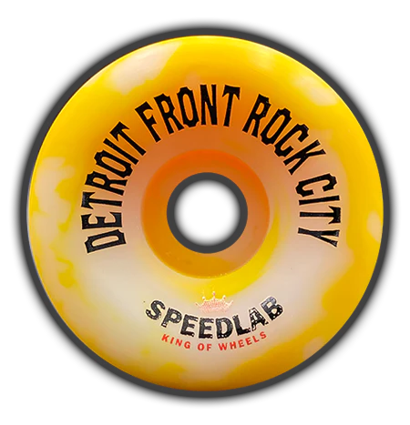 Speedlab Wheels Bill Danforth Pro 58mm 97a - Lager Yellow Swirl