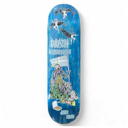 Death Skateboards Adam Moss Roche Skateboard Deck - 8.75 (Blue Stain)