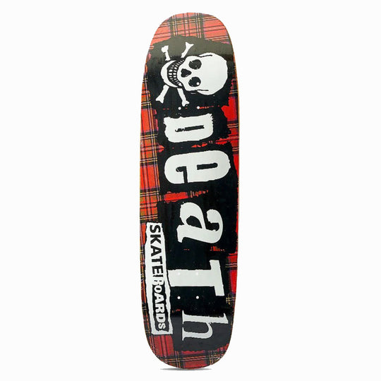 Death Skateboards Punk Tarten Hybrid Shape Skateboard Deck - 8.9