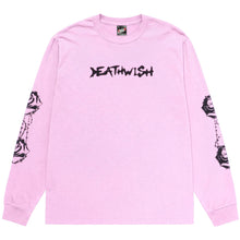 Deathwish Bed Of Roses Long Sleeve T-Shirt - Pink