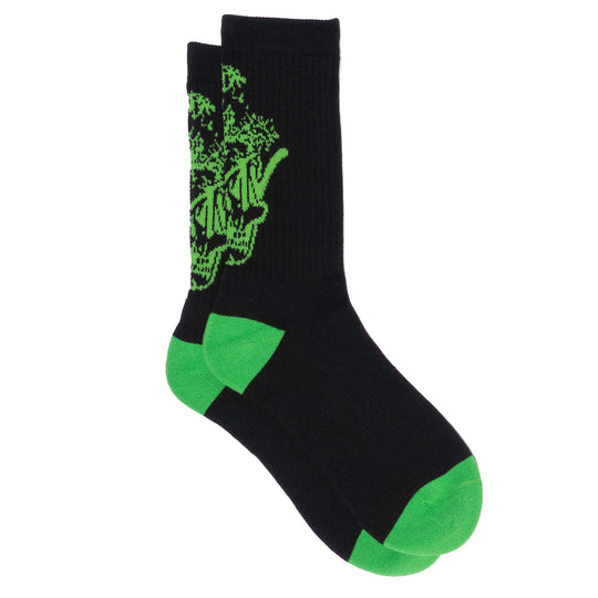 Deathwish Death TV Socks - Black / Green