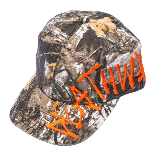 Deathwish Framework Dad Cap - Woodland Camo