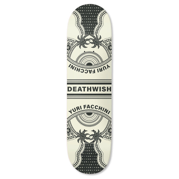 Deathwish Skateboards Yuri Zara Deck - 8.5 (Twin Tail)