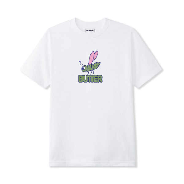 Butter Goods Dragonfly Tee - White