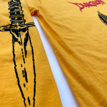 Dungeon Dragon Lies Long sleeve T-Shirt - Golden Yellow
