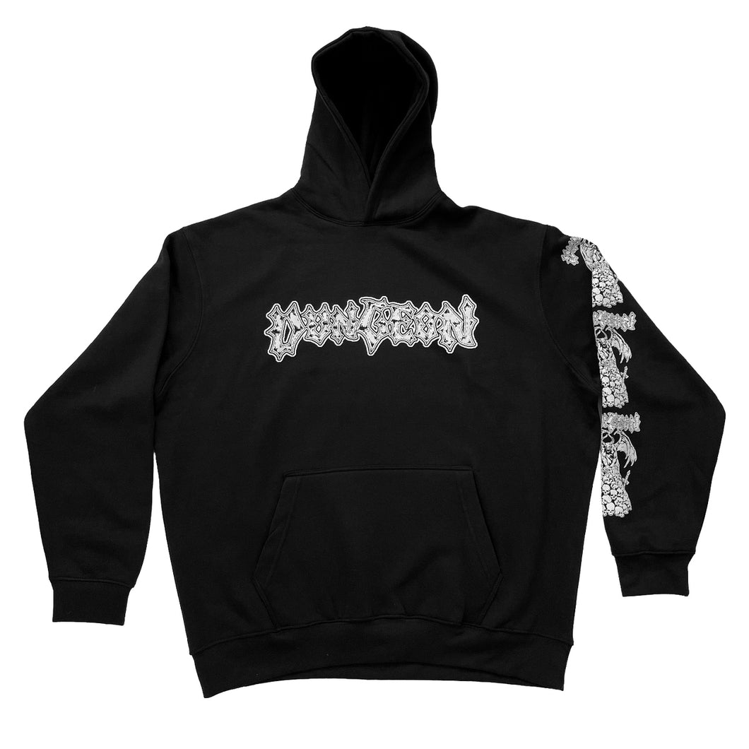 Dungeon Ritual Steel Hoodie - Black