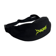Dungeon Scrawl logo Embroidered Belt Bag - Black