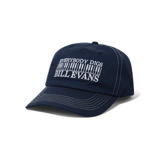 Butter Goods Everybody Digs 5 Panel Cap - Navy (Bill Evans)