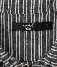Former Reynolds Stripe Short Sleeve Shirt - Black