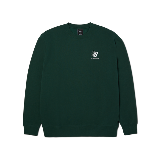 HUF X Bronze Crewneck - Forest Green