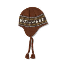 HUF X Bronze Flap Beanie - Brown