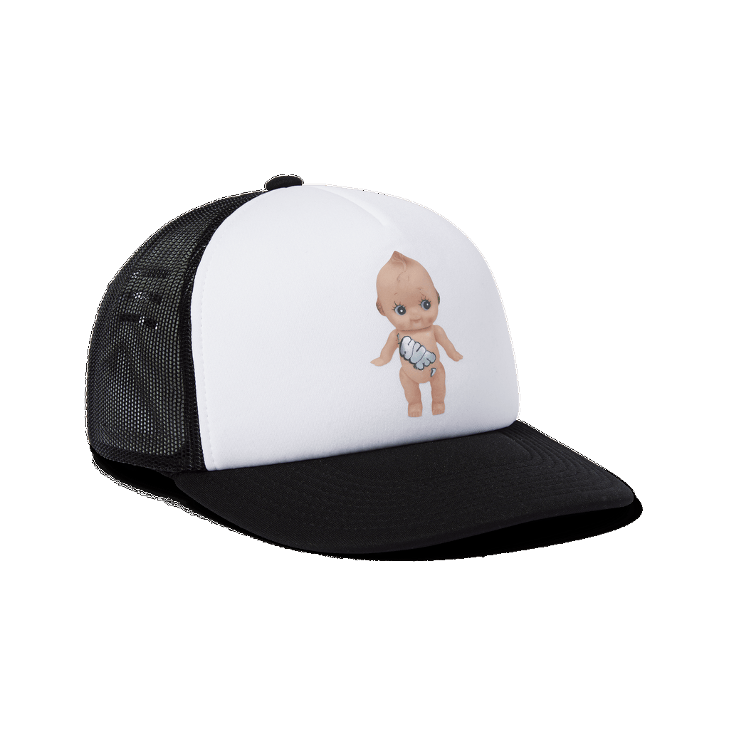 Huf Rizzo Trucker Cap White/Black