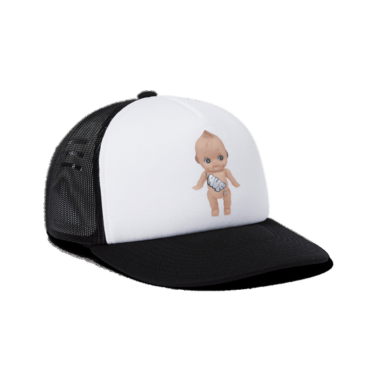 Huf Rizzo Trucker Cap White/Black