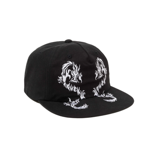 Huf Twin Dragon CV 6 Dragon Hat Black