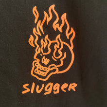 Slugger Flaming Skull Tee - Black