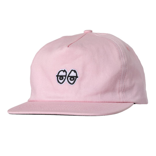 Krooked Eyes Cap Snapback Cap - Pink