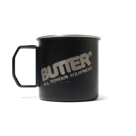 Butter Goods Metal Mug - Black