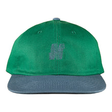 North Skate Mag N Logo Cap - Green/Light Navy