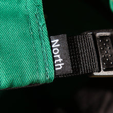 North Skate Mag N Logo Cap - Green/Light Navy