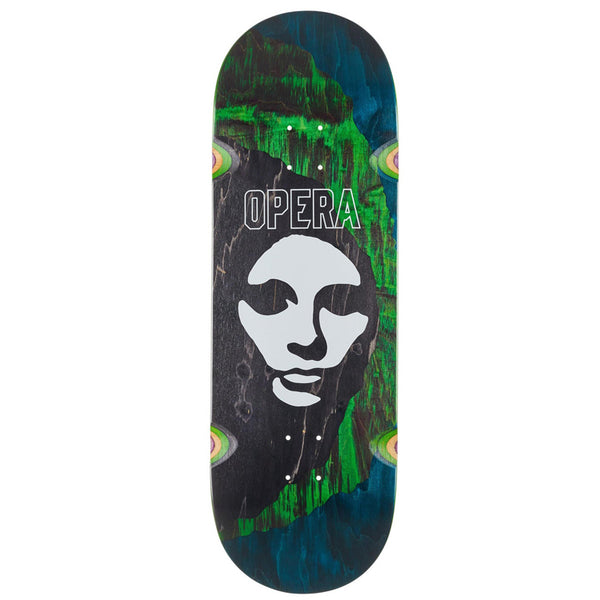 Opera Skateboards Triple Torn Big Mask Skateboard Deck - 10.00
