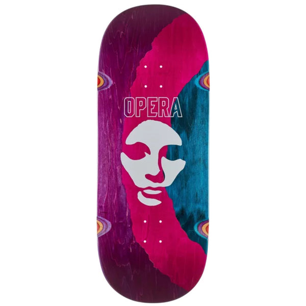 Opera Skateboards Triple Torn Big Mask Skateboard Deck - 12.00