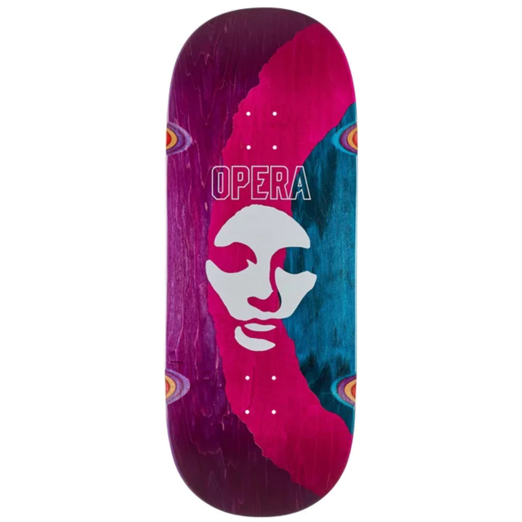 Opera Skateboards Triple Torn Big Mask Skateboard Deck - 12.00