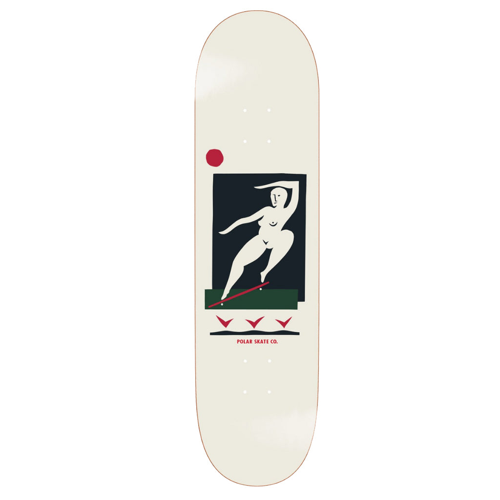 Polar Skate Co Bs Smith Team Deck Cream - 9.00