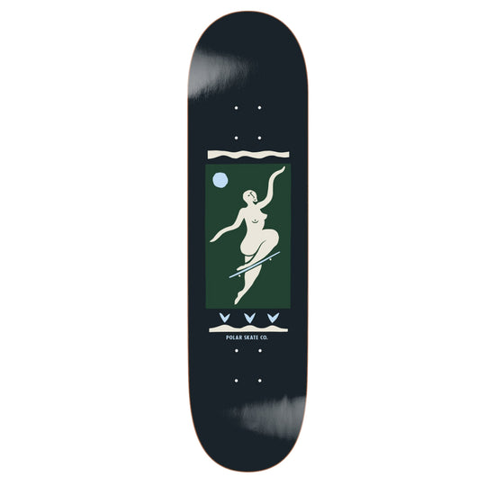 Polar Skate Co No Comply Team Deck Charcoal - 8.5