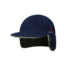 Butter Goods Polartec Reversible Trapper Cap - Forest Camo/Navy