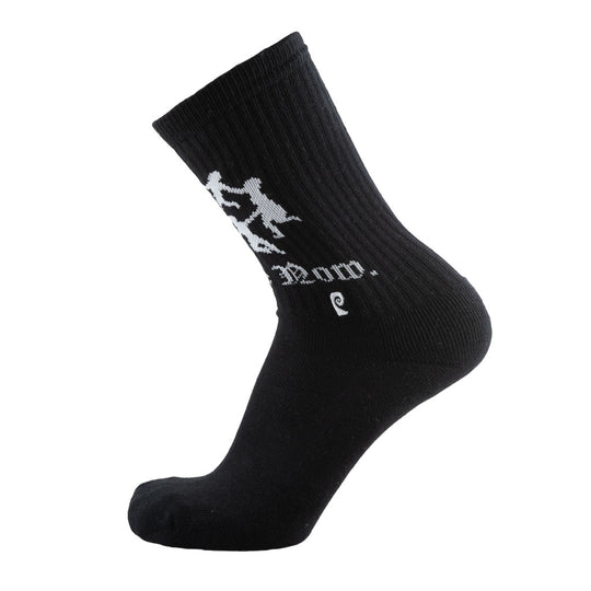 Psockadelic Be Here Now Socks - Black