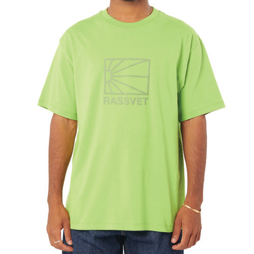 Rassvet Big Logo Tee Shirt - Lime