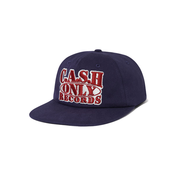 Cash Only Records 5 Panel Snapback Cap - Navy