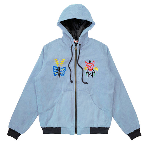 Sex Skateboards Lil Devil Jacket - Blue Denim