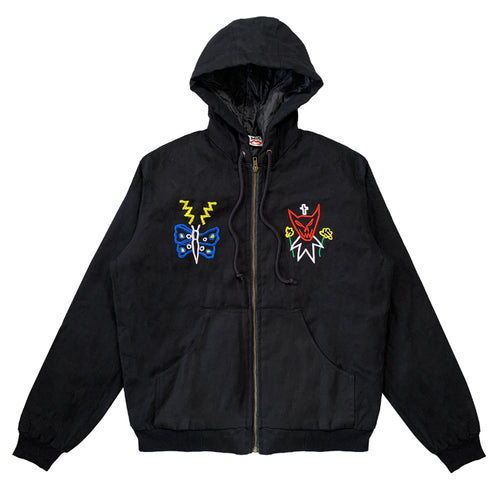 Sex Skateboards Lil Devil Canvas Jacket - Black
