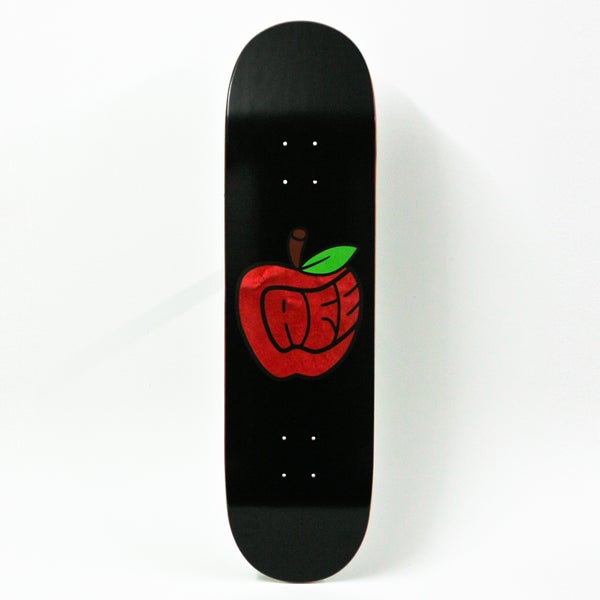 Skateboard Cafe - Pink Lady Black Skateboard Deck - 8.7