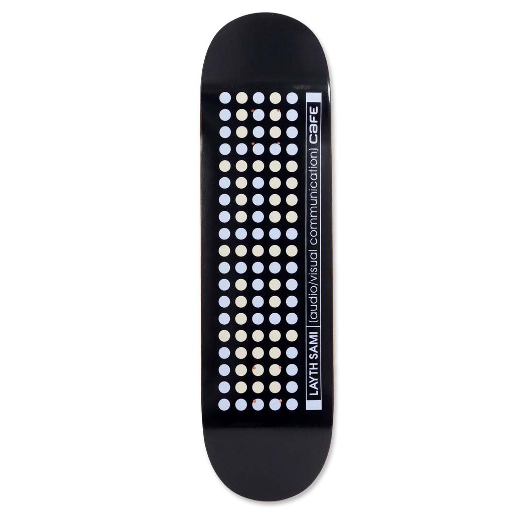 Skateboard Cafe Layth Sami Code Skateboard Deck - Embossed - 8.5