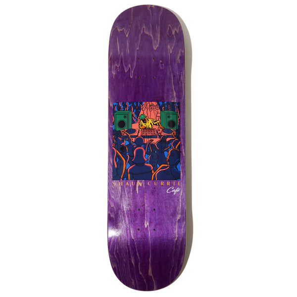 Skateboard Cafe Premier Shaun Currie Pro Deck - 8.375 (C2 Shape) Purple Stain