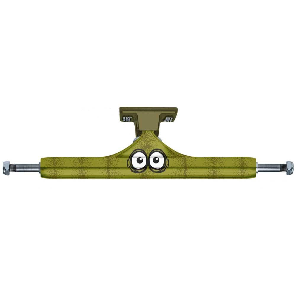 SlappyTrucks x Heroin Pickle ST1 Hollow Skateboard Truck  - 11.00 (Pickle Green)