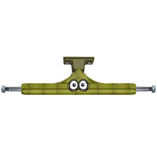 SlappyTrucks x Heroin Pickle ST1 Hollow Skateboard Truck  - 11.00 (Pickle Green)