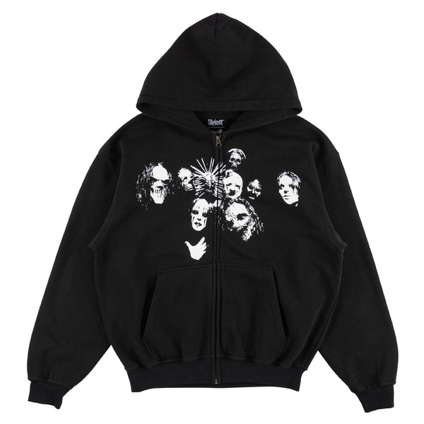 Slipknot X Welcome Nonagram Zip Up Hoodie