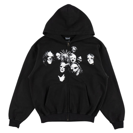 Slipknot X Welcome Nonagram Zip Up Hoodie