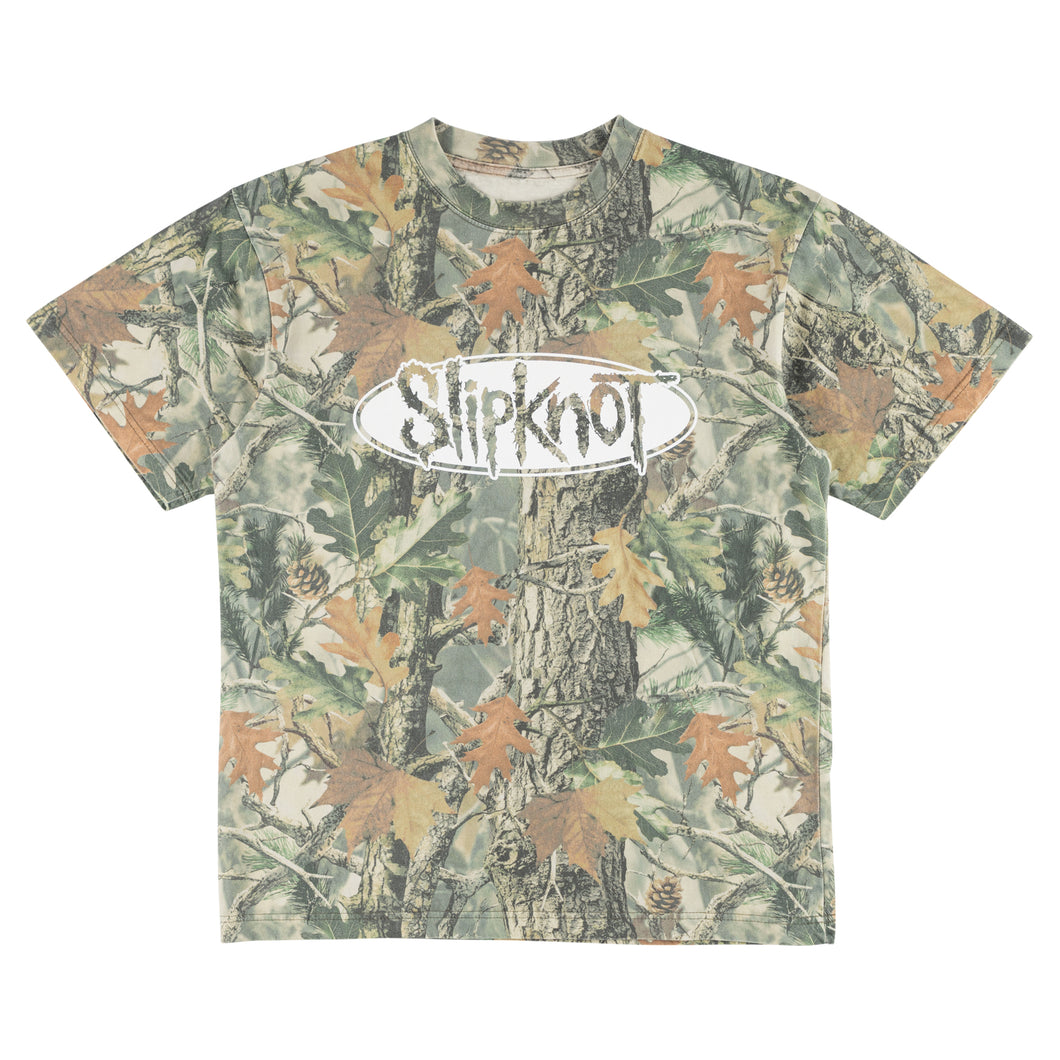 Slipknot x Welcome Oval Logo Tee Camo