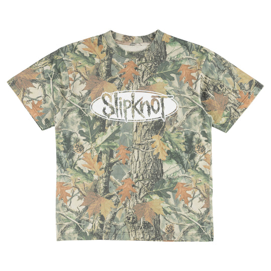 Slipknot x Welcome Oval Logo Tee Camo