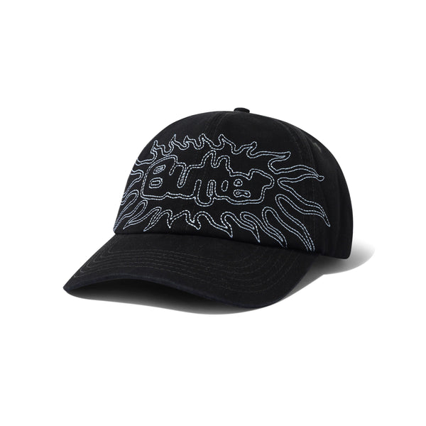 Butter Goods Solar 6 Panel Cap - Washed Black