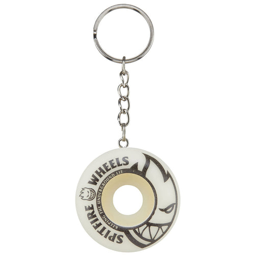 Spitfire Key Chain Big Head Wheel Natural
