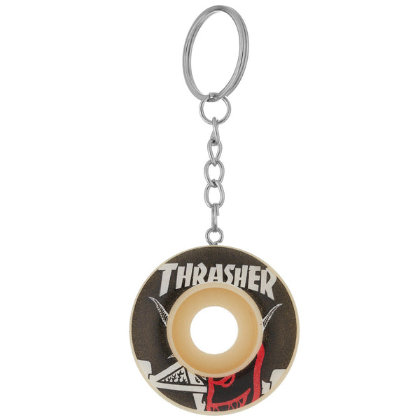 Spitfire Key Chain Thrasher Wheel Natural